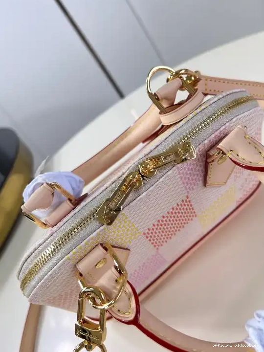 Official oldcobbler ALMA VUITTON LOUIS BB-23.5*17.5*11.5cm 0614